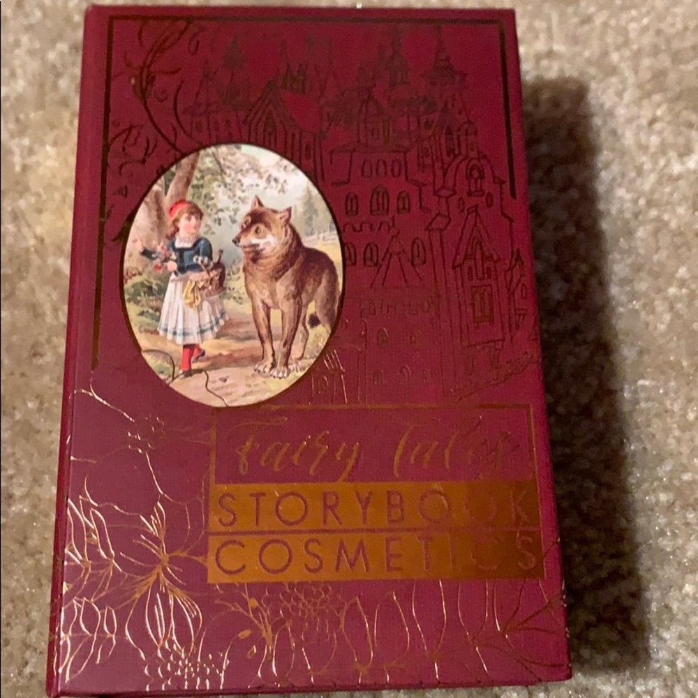 Storybook cosmetics little red riding hood palette new